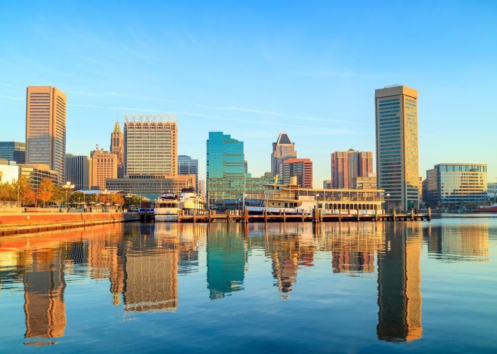 #33. Baltimore-Columbia-Towson, Maryland (tie)
